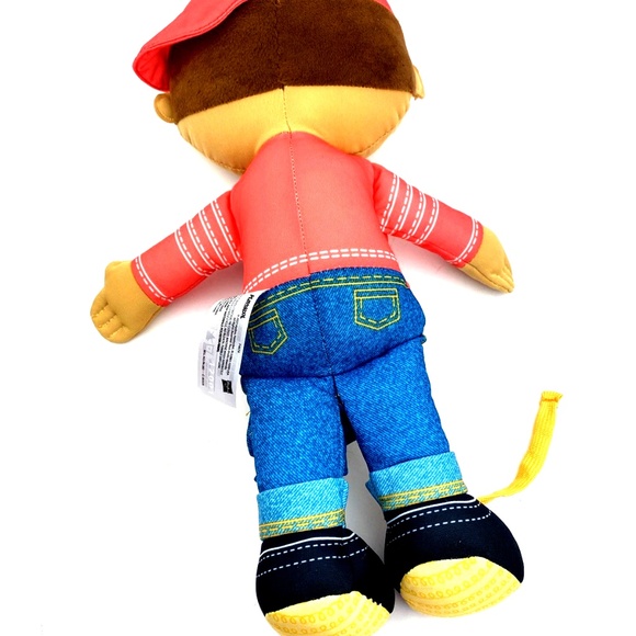 Playskool Doll Toys Plush Dressy Kid Button Zipper Tie Belt Boy Activity Hasbro - Picture 5 of 7